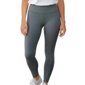 Lululemon Athletica Women's Gray High-Waisted Leggings Womens Size 4